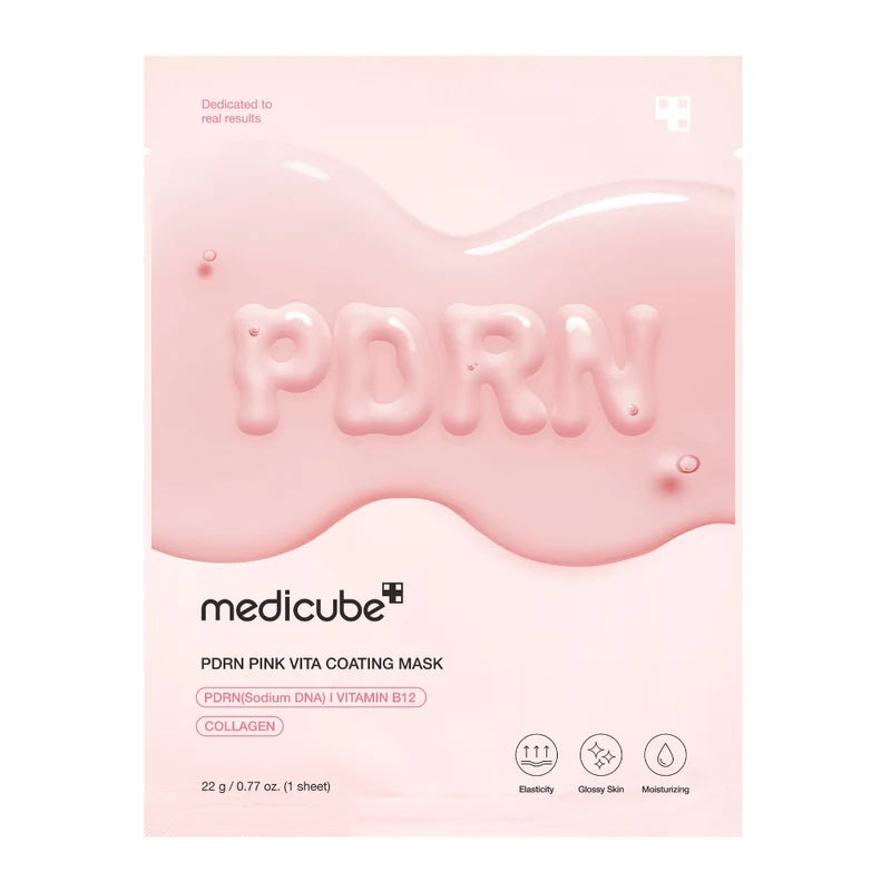 Medicube- PDRN Pink Vita Coating Mask