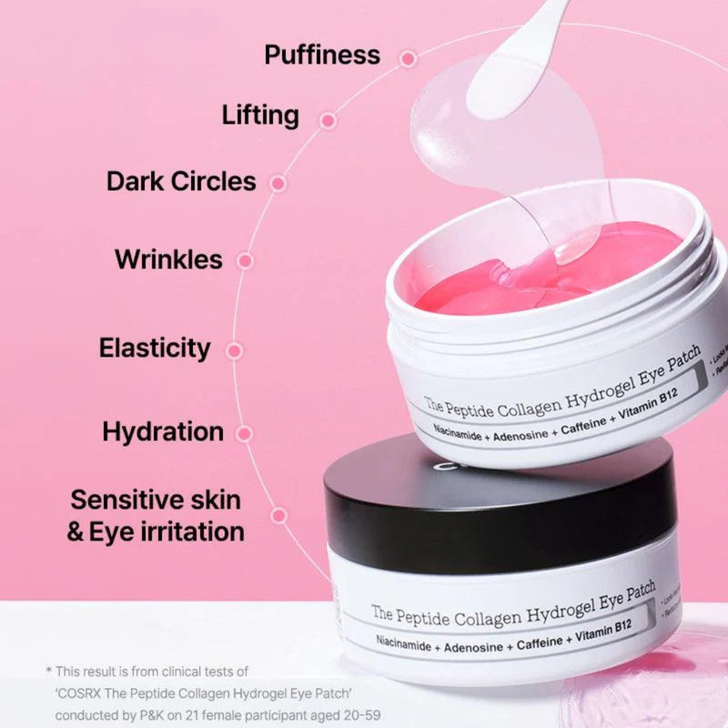 COSRX- The Peptide Collagen Hydrogel Eye Patch
